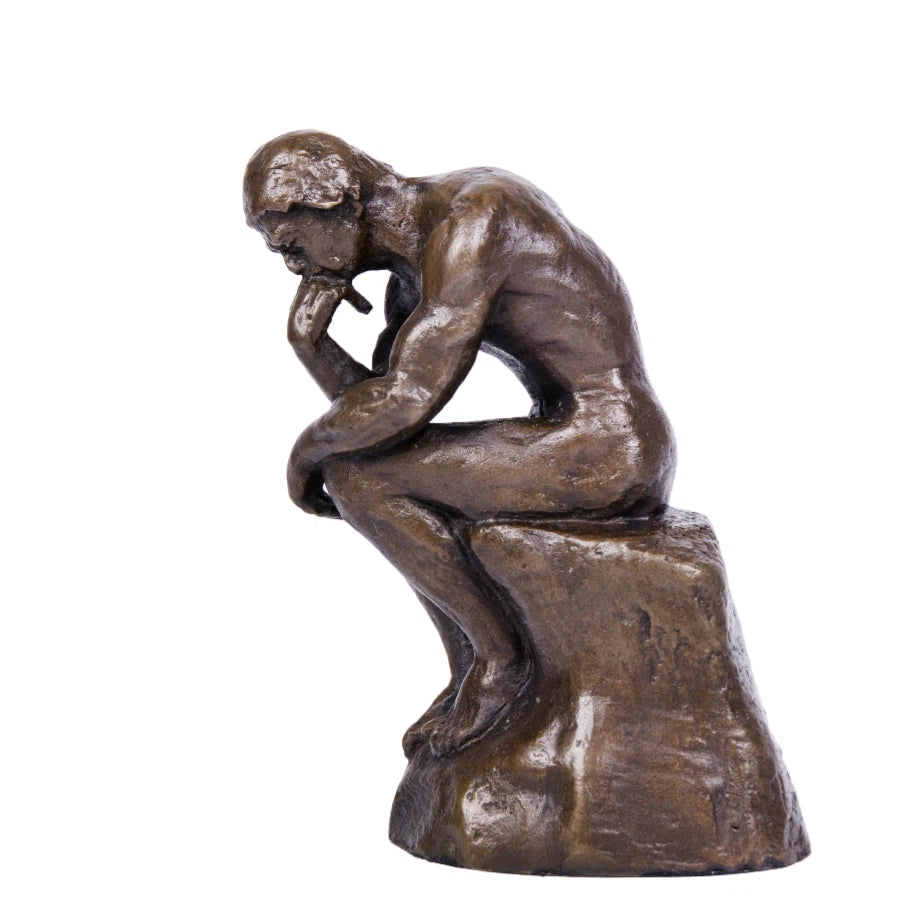 The Thinker Bronze Sculpture-Rodin Art Statues|TPE-185B