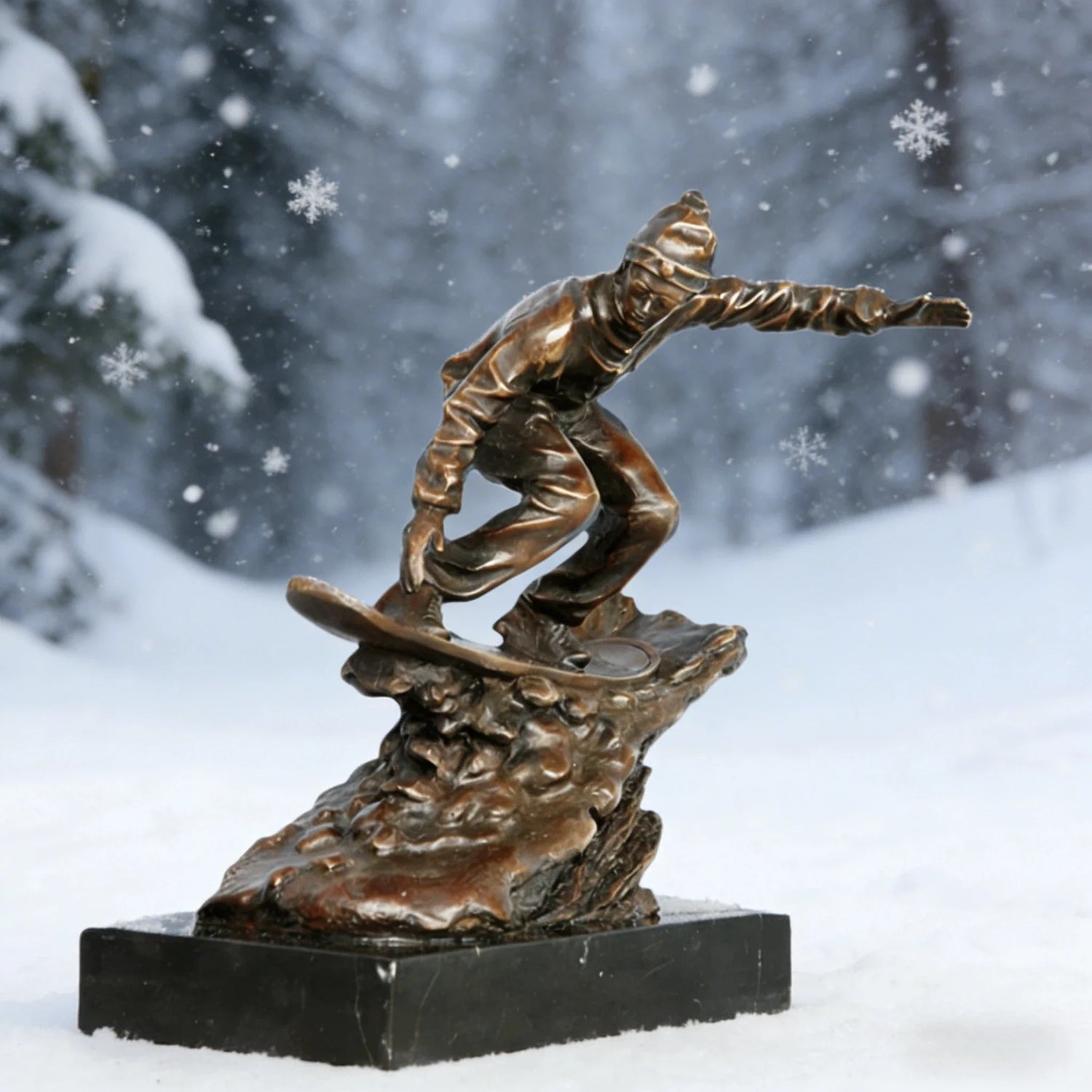 sports bronze sculpture