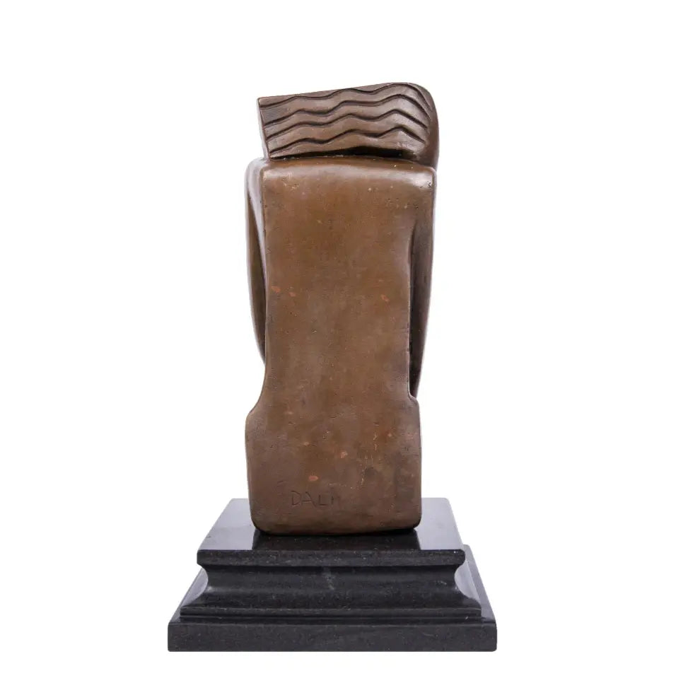 Handcrafted Modern Abstract Bronze Peace Sculpture–Female Metal Figurative Art Decor｜TPY-147