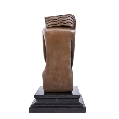Handcrafted Modern Abstract Bronze Peace Sculpture–Female Metal Figurative Art Decor｜TPY-147