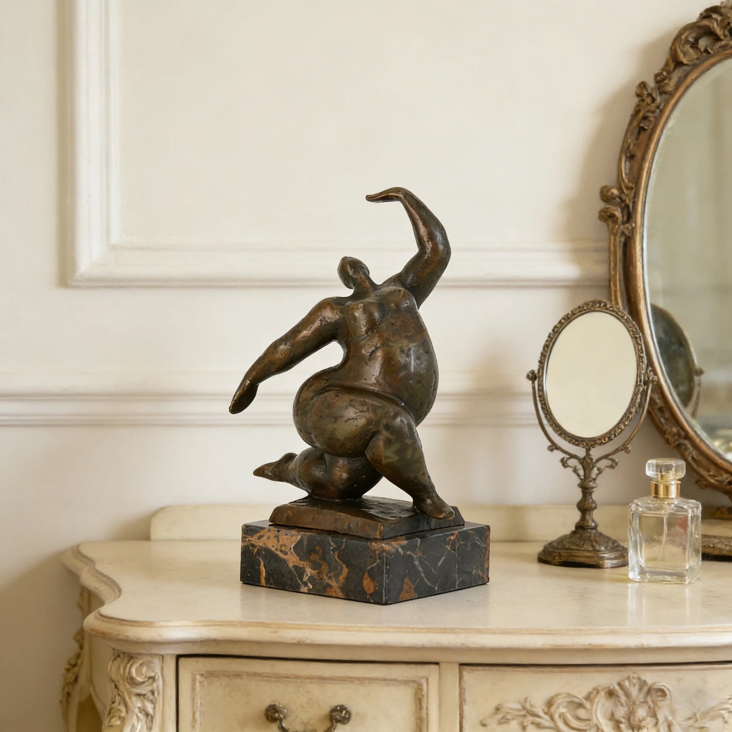 H18cm/7 in｜Abstract Chubby Dancer Art Statue｜TPE-736