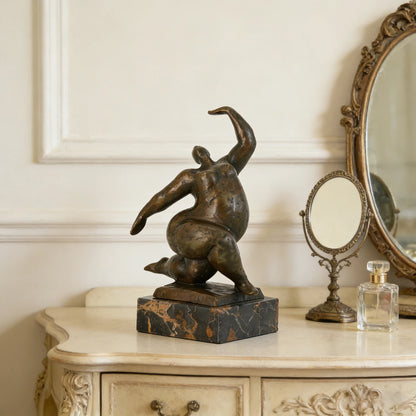 H18cm/7 in｜Abstract Chubby Dancer Art Statue｜TPE-736