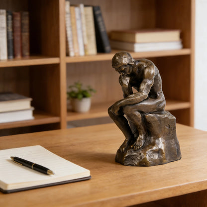 The Thinker Bronze Sculpture-Rodin Art Statues|TPE-185B