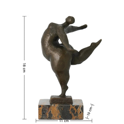 Abstract Dancing Figure Bronze Sculpture｜TPE-717