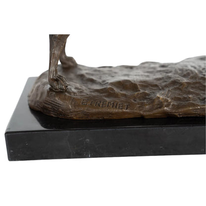 Bronze Greyhound Statue – Symbol of Speed and Noble Grace|TPAL-118