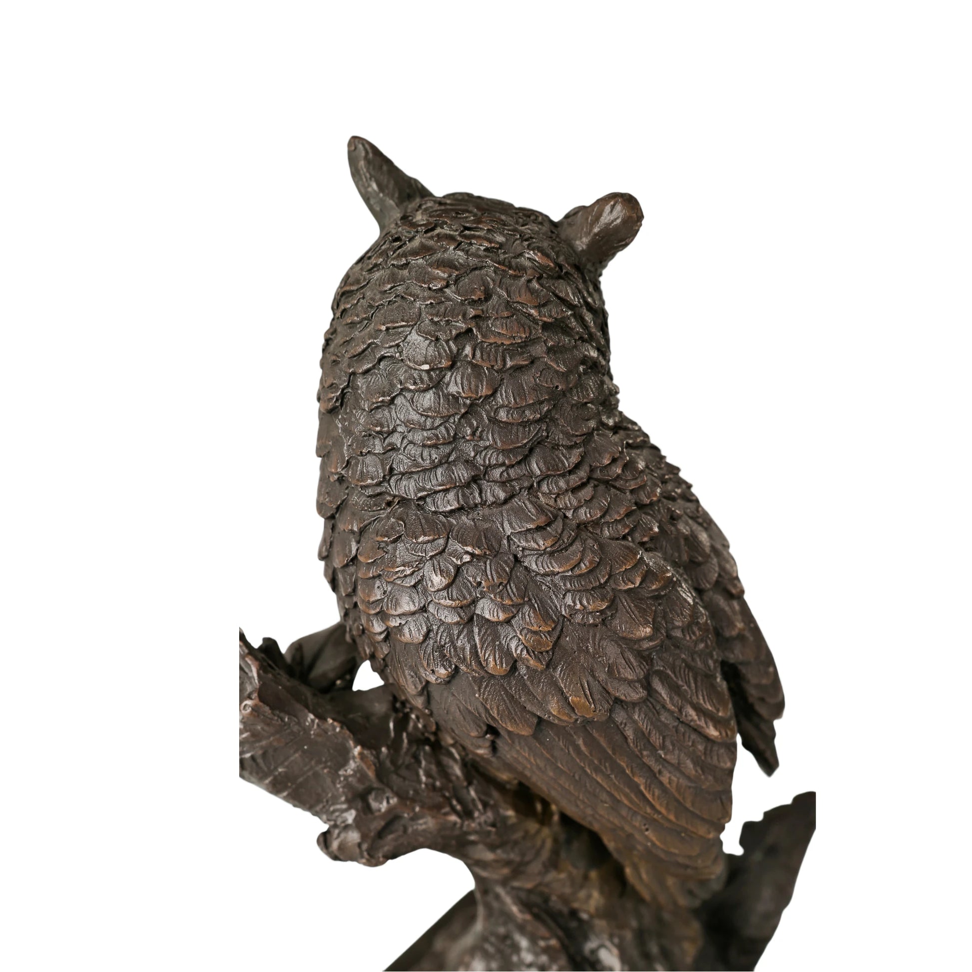 owl statue for library